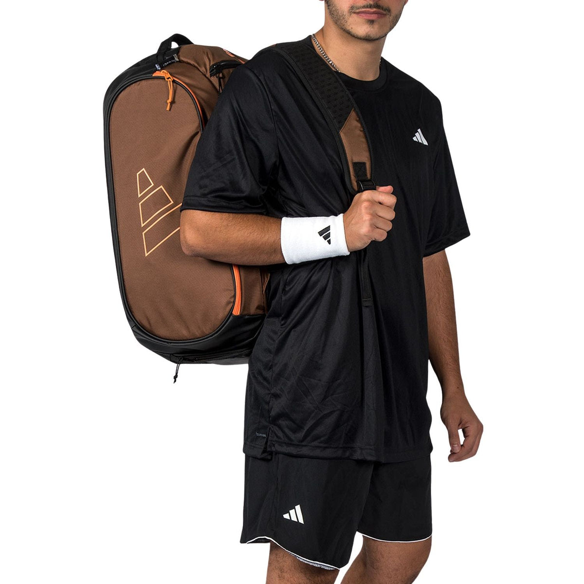 Adidas Racket Bag Tour 2026 Bronze/Orange - Padel Bag - au.justpadel.com