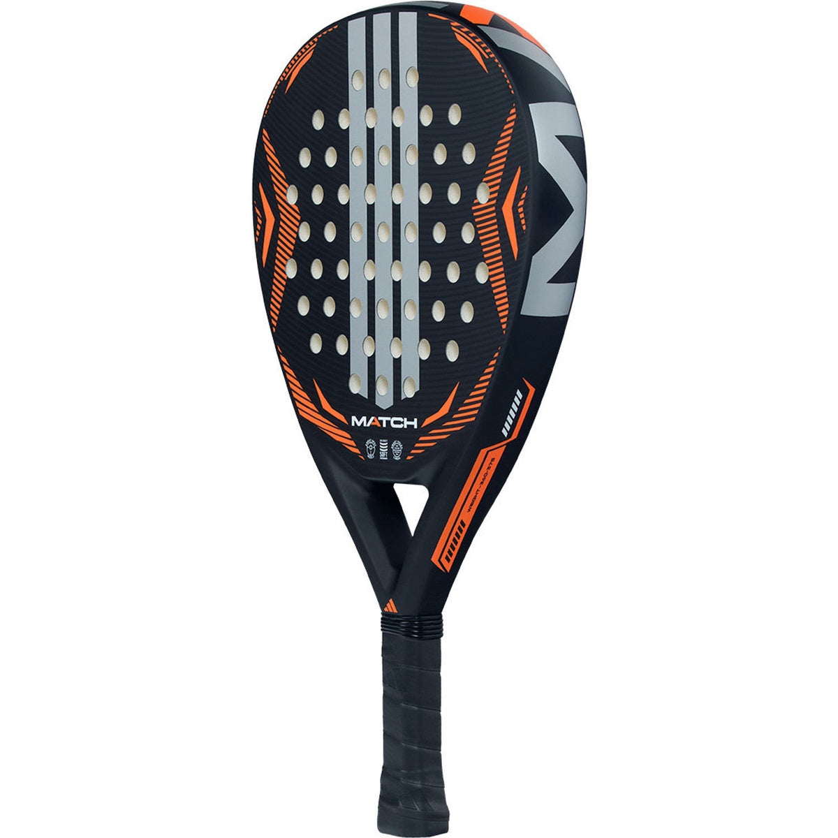Adidas Match 3.5 2026 Black/Orange - Padel Racket - au.justpadel.com