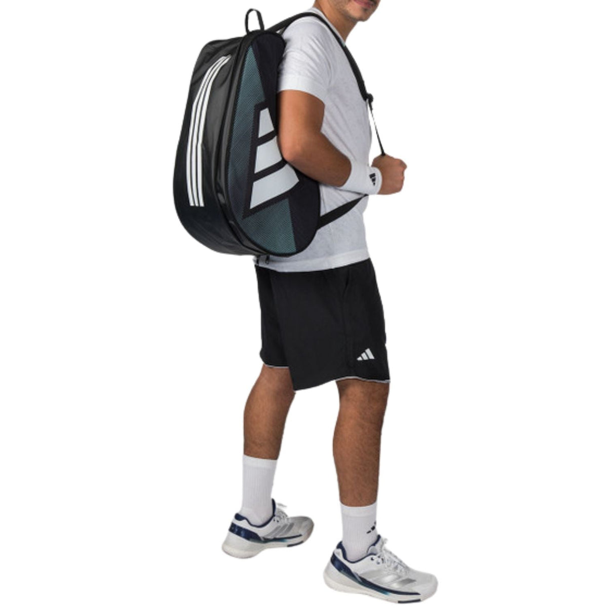 Adidas Racketbag Control 2026 Black/Blue - Padel Bag - au.justpadel.com