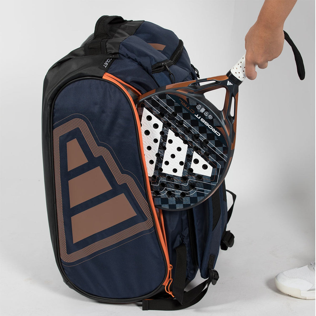Adidas Racket Bag Protour 2026 Blue/Bronze - Padel Bag - au.justpadel.com