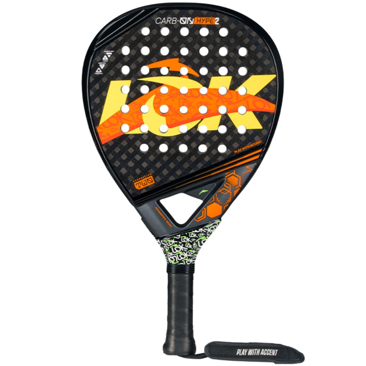 Lok Carbon Hype 2 - Padel Racket - au.justpadel.com