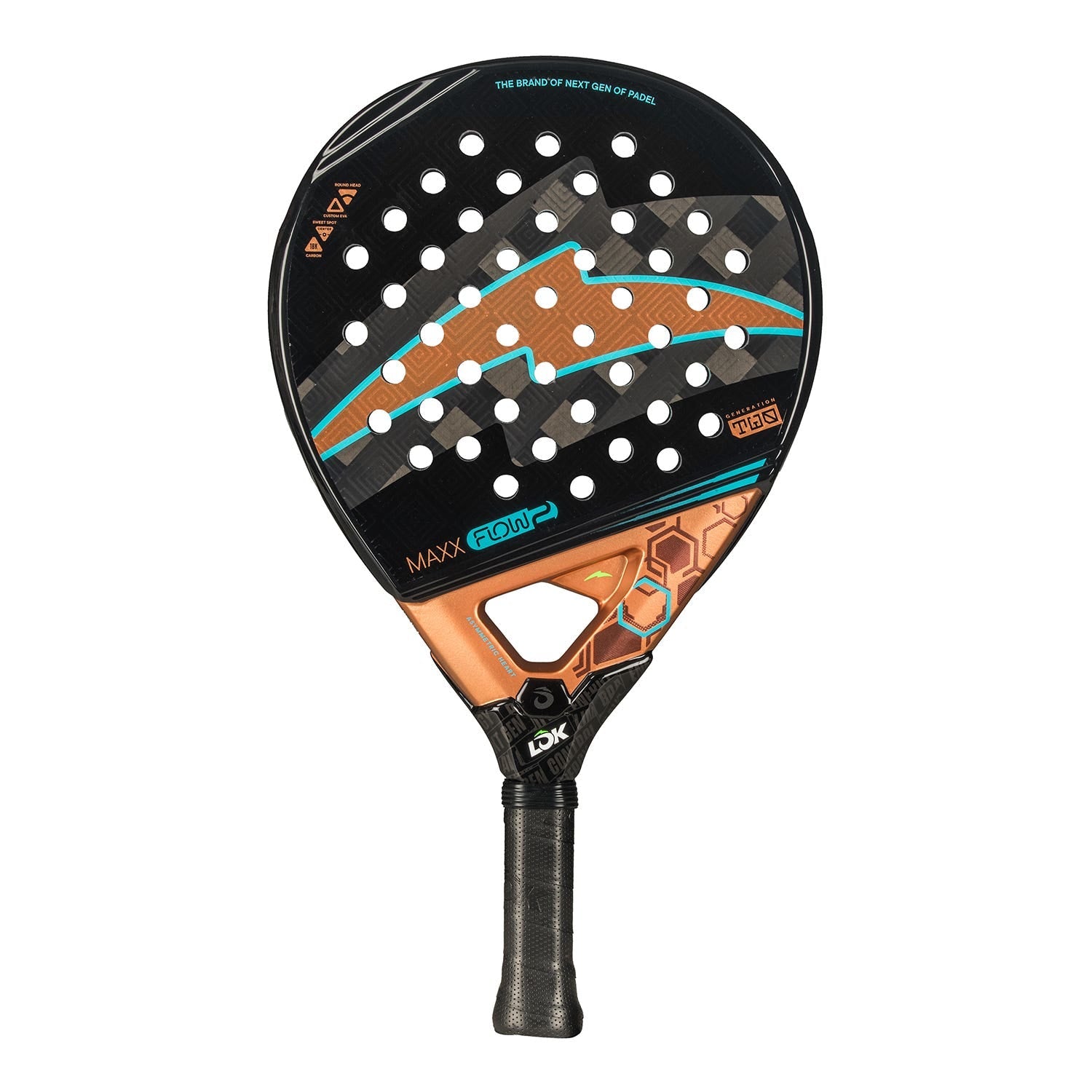 Lok Maxx Flow 2 - Padel Racket - au.justpadel.com