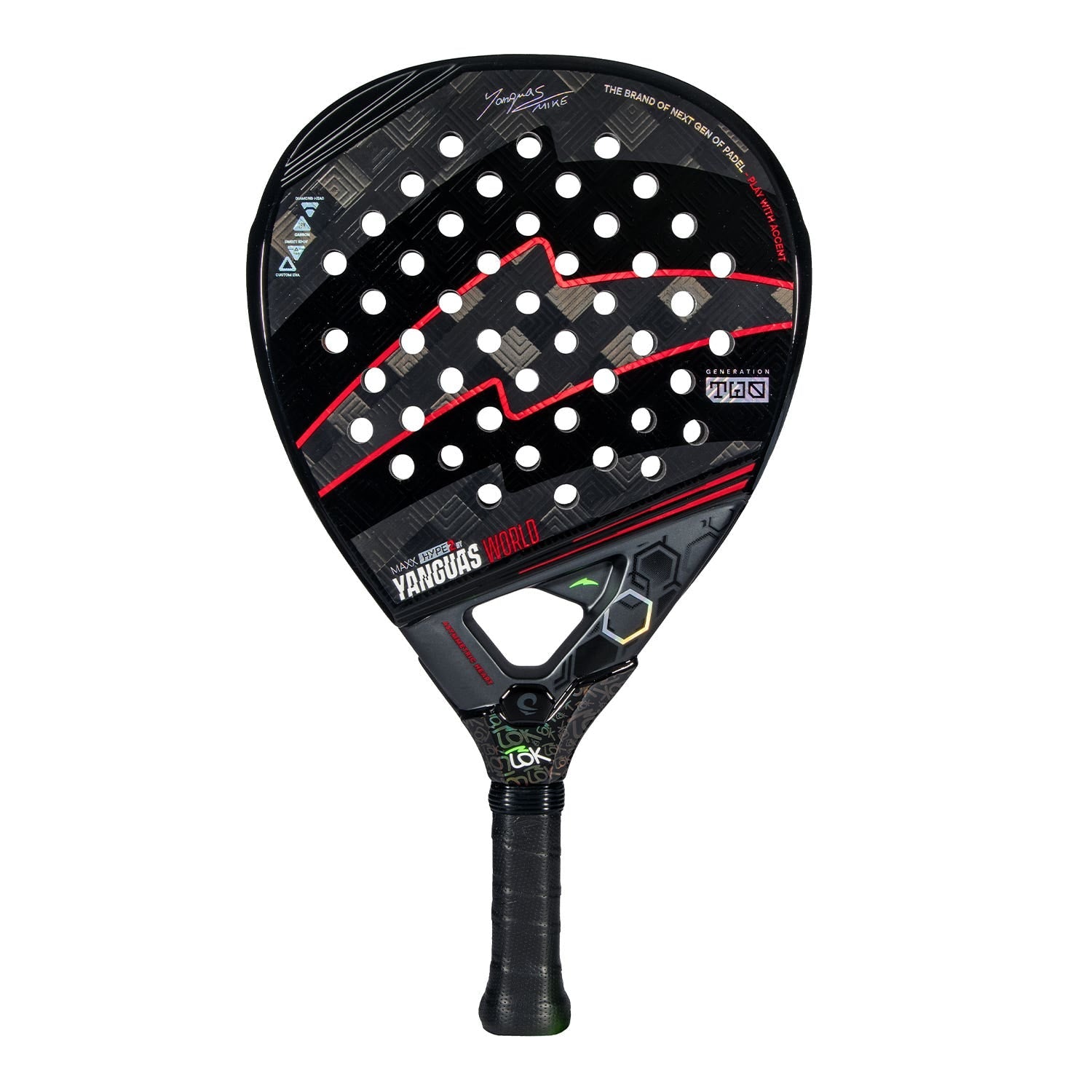 Lok Maxx Hype Yanguas World - Padel Racket - au.justpadel.com