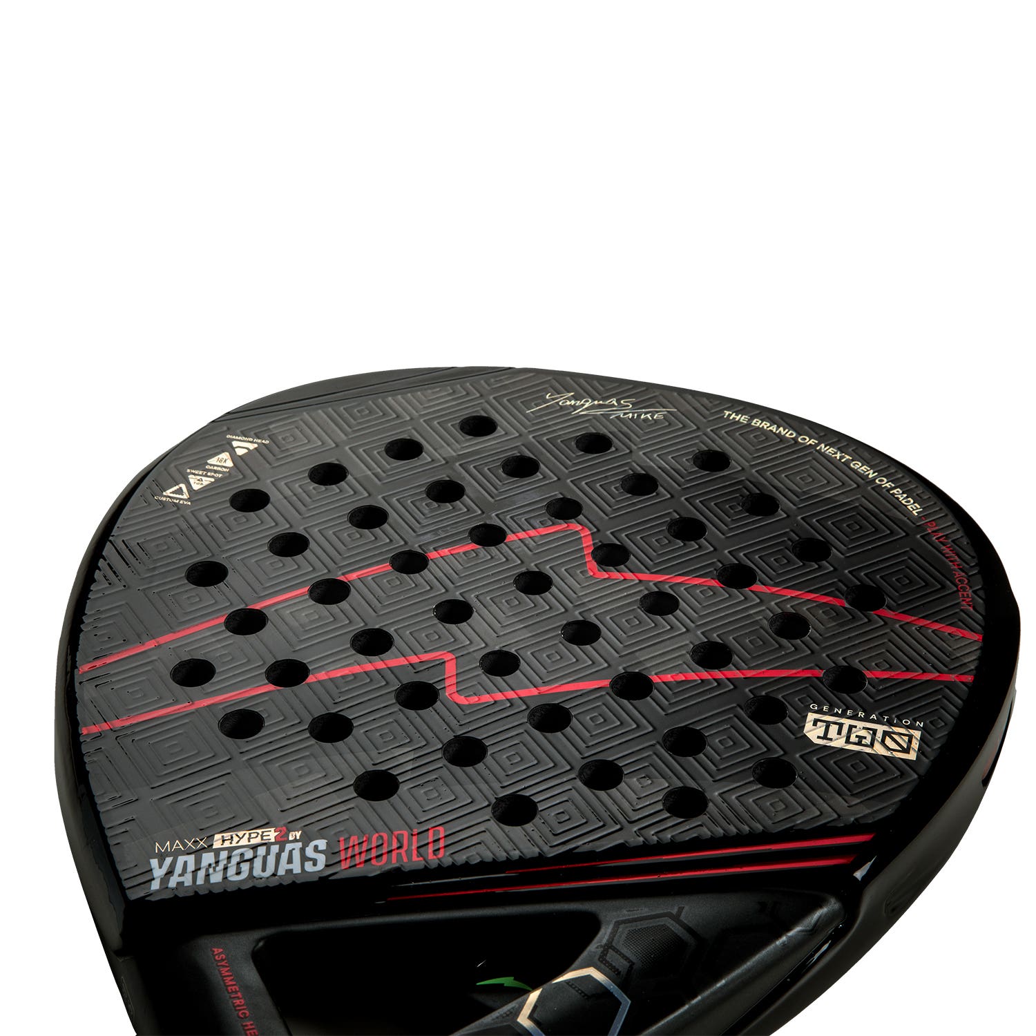 Lok Maxx Hype Yanguas World - Padel Racket - au.justpadel.com