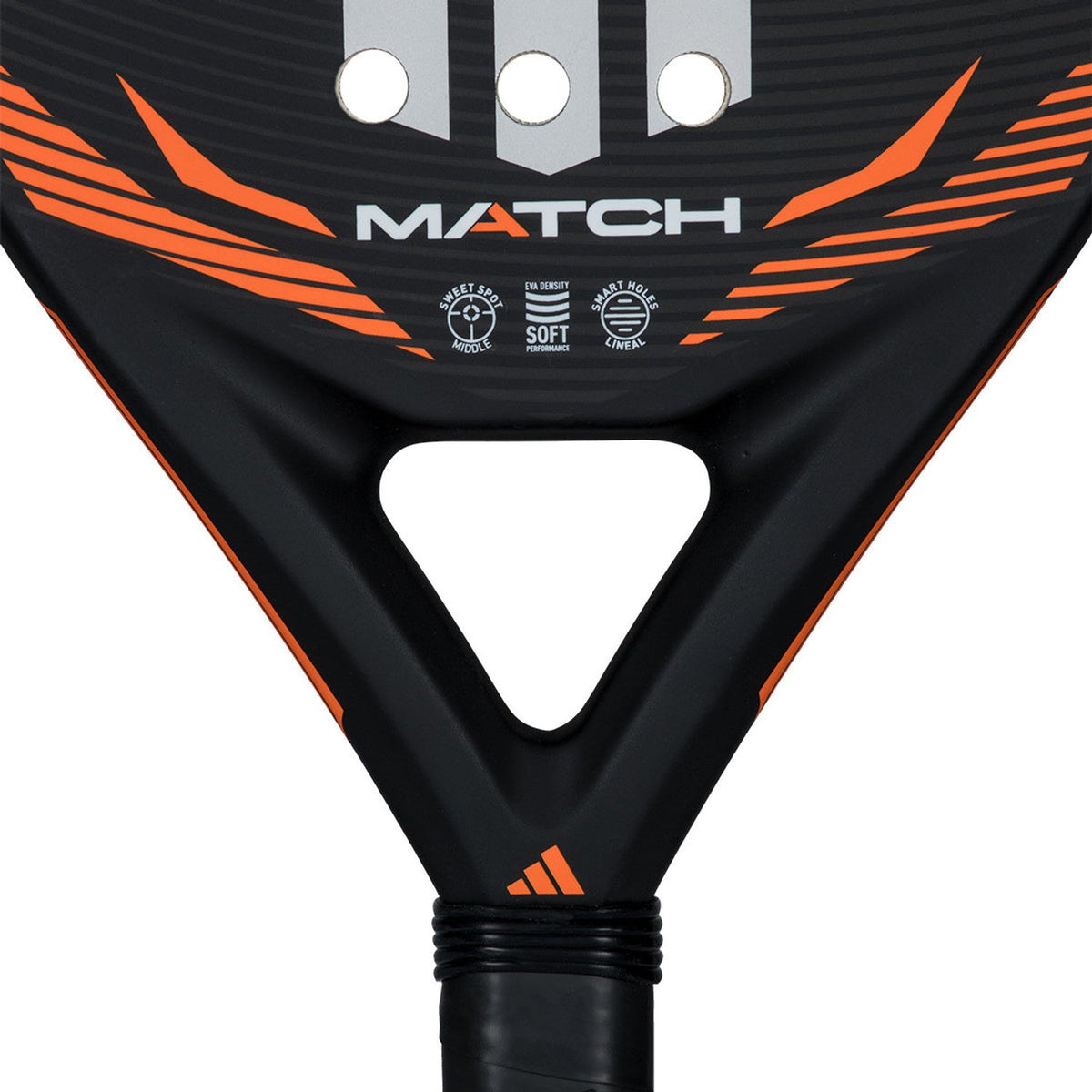 Adidas Match 3.5 2026 Black/Orange - Padel Racket - au.justpadel.com