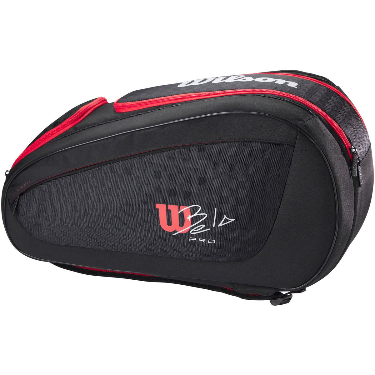 Wilson Racketbag Bela V3 Black/Red Black - Padel Bag - au.justpadel.com