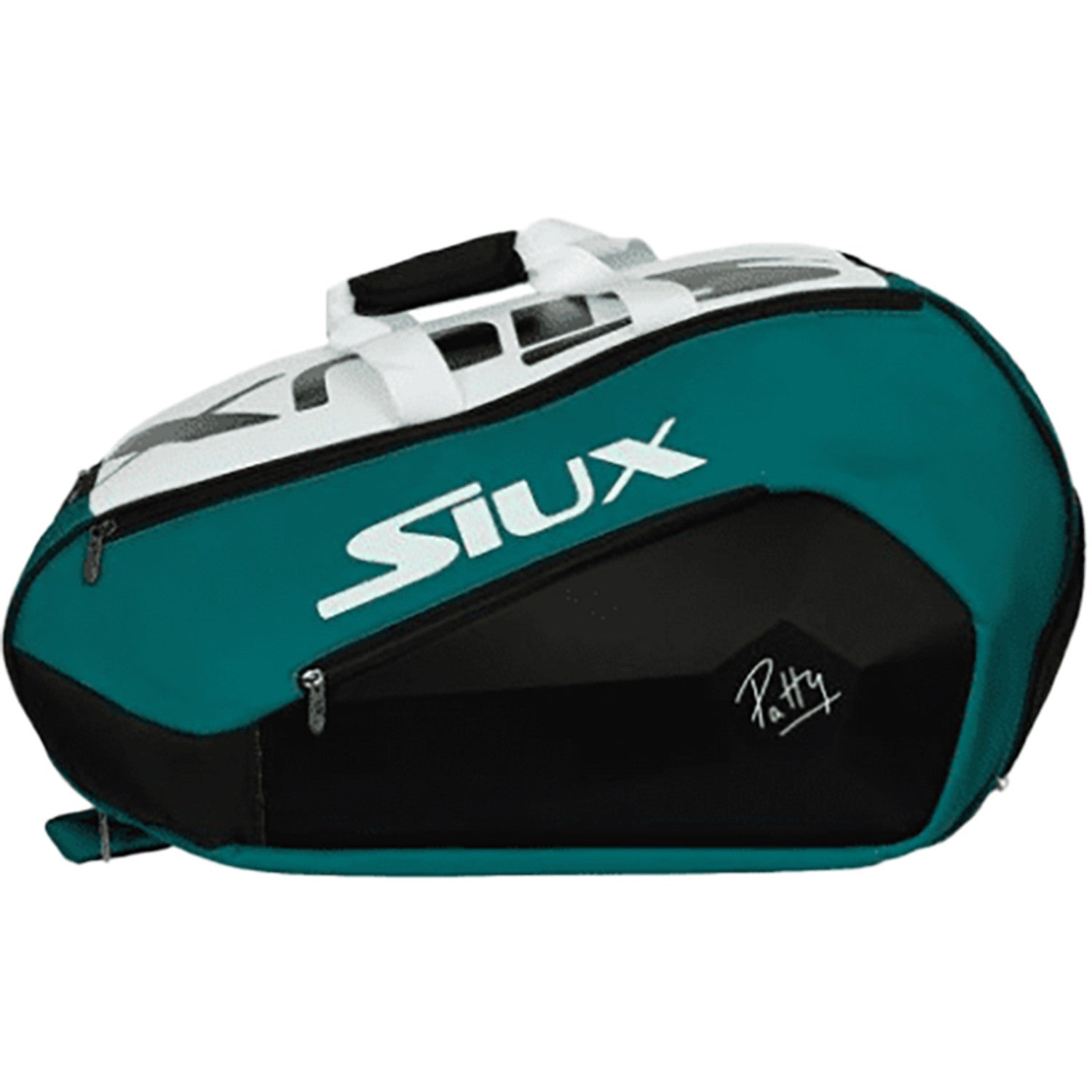 Siux Racketbag Trilogy Patty Black - Padel Bag - au.justpadel.com